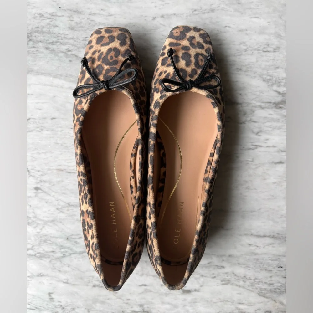 COLE HAAN Suede Bethany Ballerina Flat - Picture 10 of 10